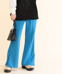 Ray BEAMS | Ray BEAMS / ジップ スリット フレア パンツ(その他パンツ)