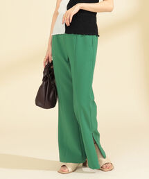 Ray BEAMS | Ray BEAMS / ジップ スリット フレア パンツ(その他パンツ)