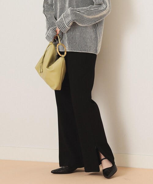 Ray BEAMS（レイビームス）の「Ray BEAMS / ジップ スリット フレア パンツ（その他パンツ・レディース・ブラック/ロイヤルブルー/ダークブラウン/オレンジ/グリーン/グリーン系その他4・1/0）」の20枚目の写真