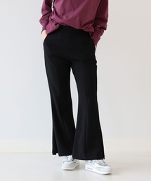 Ray BEAMS | Ray BEAMS / ジップ スリット フレア パンツ(その他パンツ)