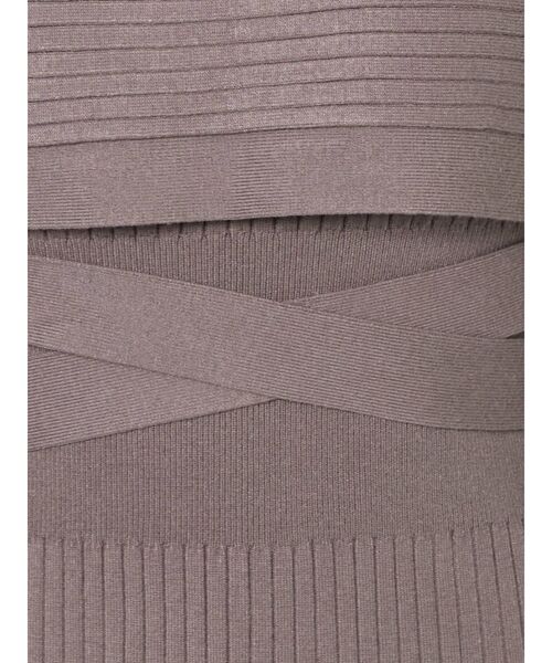 LAGUNAMOON（ラグナムーン）の「ボレロカーデニットワンピース（ワンピース・レディース・チャコールグレー/パープル/アイボリー・SMALL/MEDIUM）」の19枚目の写真