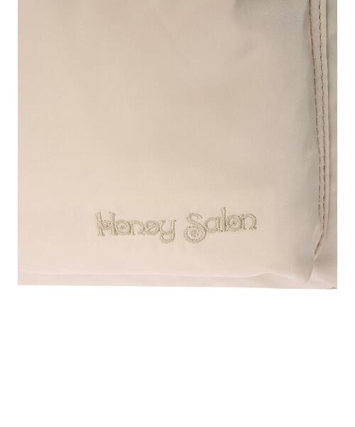 Honey Salon（ハニーサロン）の「ロングベルトビッグリュック（バックパック/リュック・レディース・ライトベージュ/ブラック・FREE）」の17枚目の写真