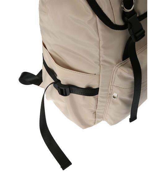 新品✨️HONEY SALON ロングベルトビッグリュック 黒 ナイロン 大容量