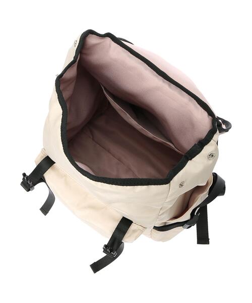 Honey Salon（ハニーサロン）の「ロングベルトビッグリュック（バックパック/リュック・レディース・ライトベージュ/ブラック・FREE）」の22枚目の写真