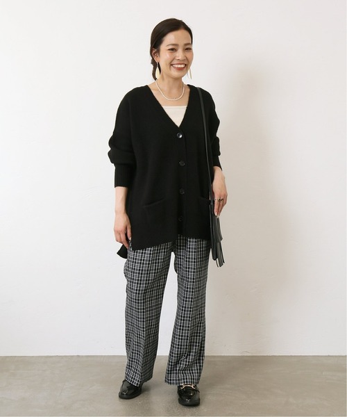 Simplicite（サンプリシテ）の「ウール混スムース編みカーディガン◆（カーディガン/ボレロ・レディース・ホワイト/ブラック/ベージュ・FREE）」の15枚目の写真