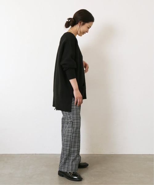 Simplicite（サンプリシテ）の「ウール混スムース編みカーディガン◆（カーディガン/ボレロ・レディース・ホワイト/ブラック/ベージュ・FREE）」の4枚目の写真