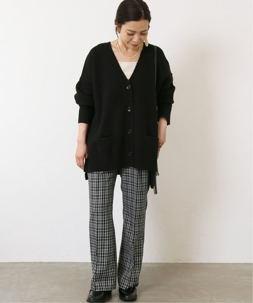 Simplicite（サンプリシテ）の「ウール混スムース編みカーディガン◆（カーディガン/ボレロ・レディース・ホワイト/ブラック/ベージュ・FREE）」の10枚目の写真