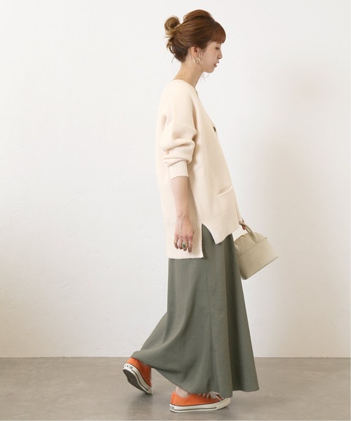 Simplicite（サンプリシテ）の「ウール混スムース編みカーディガン◆（カーディガン/ボレロ・レディース・ホワイト/ブラック/ベージュ・FREE）」の11枚目の写真