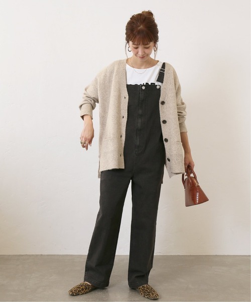 Simplicite（サンプリシテ）の「ウール混スムース編みカーディガン◆（カーディガン/ボレロ・レディース・ホワイト/ブラック/ベージュ・FREE）」の6枚目の写真