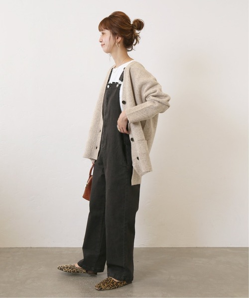 Simplicite（サンプリシテ）の「ウール混スムース編みカーディガン◆（カーディガン/ボレロ・レディース・ホワイト/ブラック/ベージュ・FREE）」の12枚目の写真