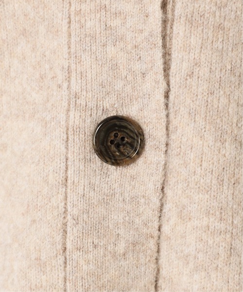 Simplicite（サンプリシテ）の「ウール混スムース編みカーディガン◆（カーディガン/ボレロ・レディース・ホワイト/ブラック/ベージュ・FREE）」の14枚目の写真