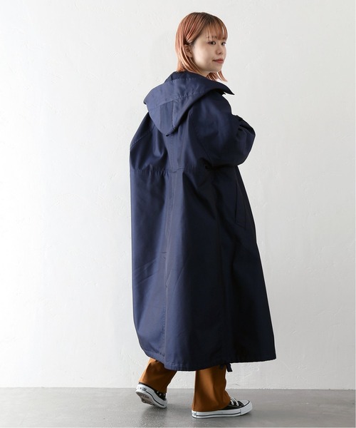 JOINT WORKS（ジョイントワークス）の「J-シャンブレーギャバフードトレンチコート（トレンチコート・レディース・ベージュ/ネイビー・FREE）」の17枚目の写真