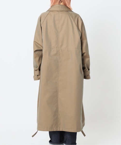 JOINT WORKS（ジョイントワークス）の「J-シャンブレーギャバフードトレンチコート（トレンチコート・レディース・ベージュ/ネイビー・FREE）」の9枚目の写真