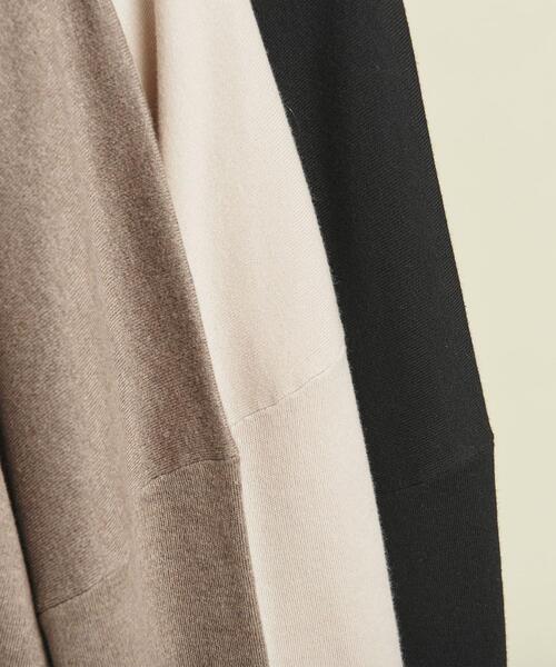 BEAUTY&YOUTH UNITED ARROWS（ビューティーアンドユースユナイテッドアローズ）の「BY タートルネックニットワンピース -ウォッシャブル- ∴（ワンピース・レディース・ブラック/モカ/ナチュラル・S/M）」の13枚目の写真