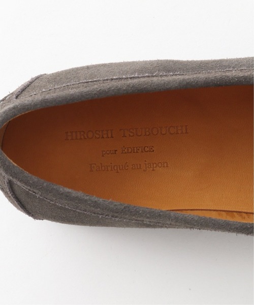 HIROSHI TSUBOUCHI（ヒロシツボウチ）の「【HIROSHI TSUBOUCHI】別注 コインローファー(ラバーソール)（その他シューズ・メンズ・チャコールグレー/ブラウン・9/XX-SMALL/7）」の6枚目の写真