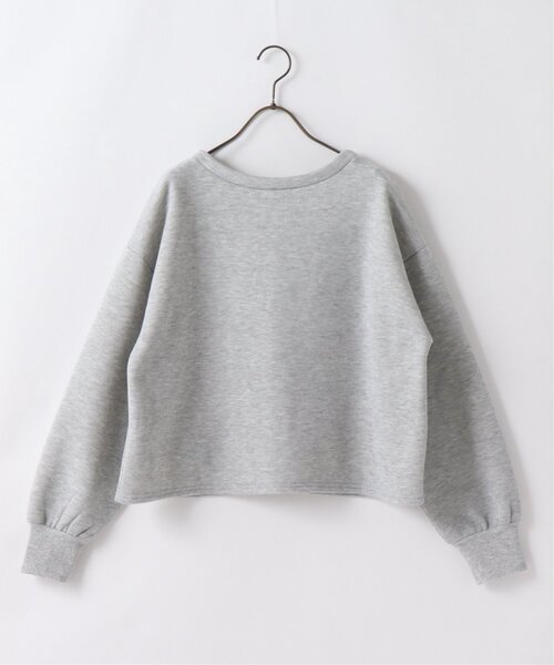 frames RAY CASSIN（フレームスレイカズン）の「【WEB限定】前後2WAY裏起毛ショートカーデ（カーディガン/ボレロ・レディース・ブラック/グリーン/杢グレー/ピンク・FREE）」の10枚目の写真