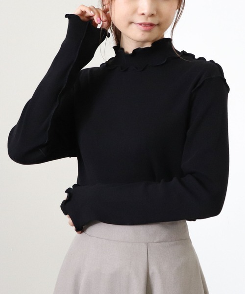 archives（アルシーヴ）の「アウトメロータートルネックＴ（Tシャツ/カットソー・レディース・チャコールグレー/ブラック/グリーン/オフホワイト/ブルー・MEDIUM）」の3枚目の写真