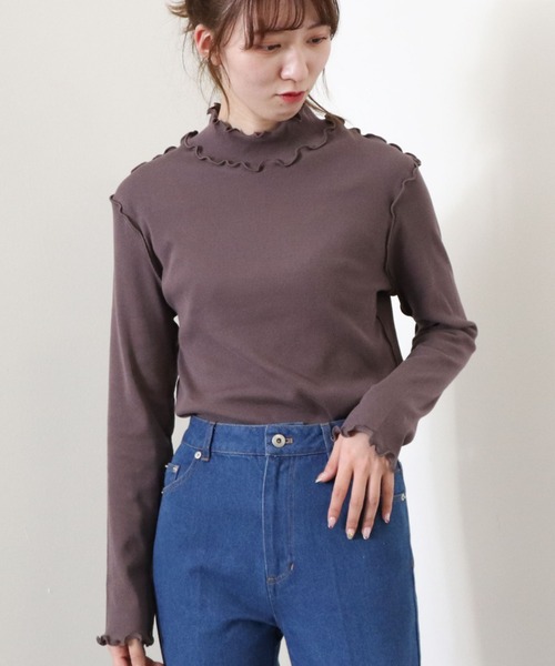 archives（アルシーヴ）の「アウトメロータートルネックＴ（Tシャツ/カットソー・レディース・チャコールグレー/ブラック/グリーン/オフホワイト/ブルー・MEDIUM）」の20枚目の写真