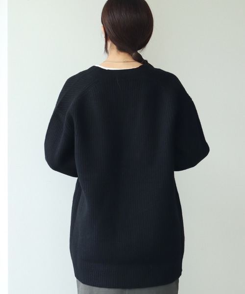 note et silence (ノートエシロンス)の「COLCHIS 5Gカーディガン(カーディガン/ボレロ・レディース・ブラック/ブラウン/グレー/ブルー・FREE)」の22枚目の写真