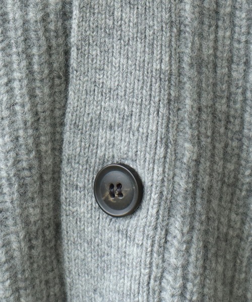 note et silence (ノートエシロンス)の「COLCHIS 5Gカーディガン(カーディガン/ボレロ・レディース・ブラック/ブラウン/グレー/ブルー・FREE)」の11枚目の写真