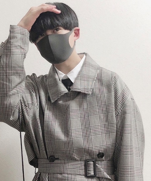 8(eight)(エイト)の「T/Rトレンチコート(トレンチコート・メンズ・ブラック/ブラウン/グレー系その他/グレイッシュブルー・MEDIUM/LARGE)」の3枚目の写真