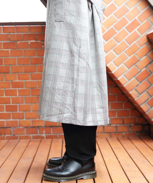 8(eight)(エイト)の「T/Rトレンチコート(トレンチコート・メンズ・ブラック/ブラウン/グレー系その他/グレイッシュブルー・MEDIUM/LARGE)」の22枚目の写真