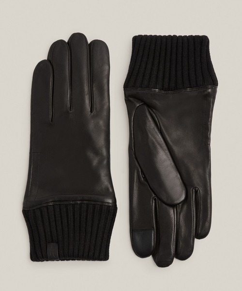 オールセインツ ALLSAINTS 山羊革 ゴートレザー 手袋 ブラック 美品 オールセインツ ALLSAINTS 山羊革 ゴートレザー 手袋 ブラック 美品