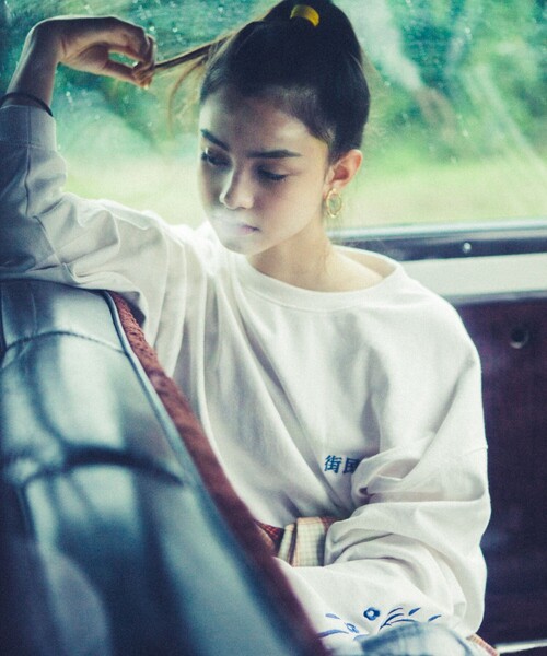 TOWNCRAFT（タウンクラフト）の「Towncraft PREP/タウンクラフトプレップ MACHIMINGEI&DRAGON LONG SLEEVE TEE/マチミンゲイ＆ドラゴン ロングスリーブ Tシャツ（Tシャツ/カットソー・メンズ・ホワイト/ブラック/グリーン・MEDIUM/LARGE）」の4枚目の写真