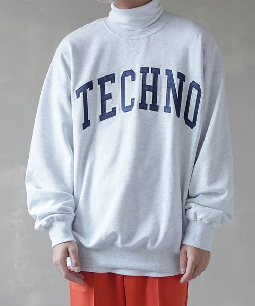 SPINNS（スピンズ）の「長袖タートルネックカットソー（Tシャツ/カットソー・メンズ・ホワイト/ブラック・M/L）」の13枚目の写真