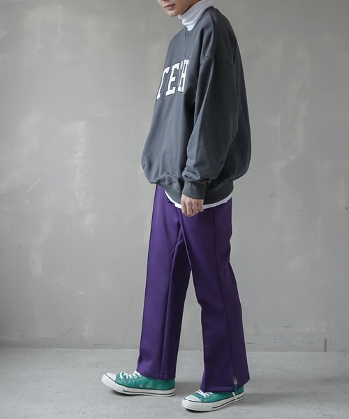 SPINNS（スピンズ）の「長袖タートルネックカットソー（Tシャツ/カットソー・メンズ・ホワイト/ブラック・M/L）」の17枚目の写真