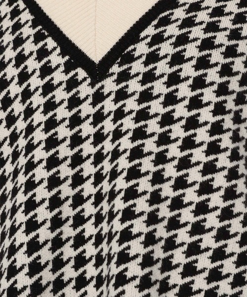 GLOBAL WORK（グローバルワーク）の「メルティーガラニットベスト/957978（ベスト・レディース・ブラック/ベージュ/その他・FREE）」の17枚目の写真