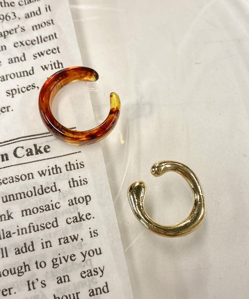 WEGO（ウィゴー）の「WEGO/【2点セット】クリアメタルイヤーカフ（イヤーカフ・レディース・その他4/その他1/その他2/その他3・FREE）」の4枚目の写真