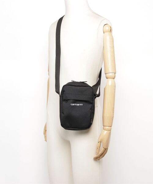 styles(スタイルス)の「Carhartt PAYTON SHOULDER POUCH I027527(ショルダーバッグ・メンズ・ブラック/ベージュ・ONE SIZE)」の5枚目の写真