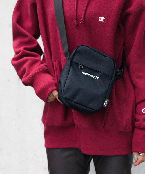 styles(スタイルス)の「Carhartt PAYTON SHOULDER POUCH I027527(ショルダーバッグ・メンズ・ブラック/ベージュ・ONE SIZE)」の8枚目の写真