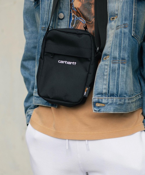 styles(スタイルス)の「Carhartt PAYTON SHOULDER POUCH I027527(ショルダーバッグ・メンズ・ブラック/ベージュ・ONE SIZE)」の11枚目の写真