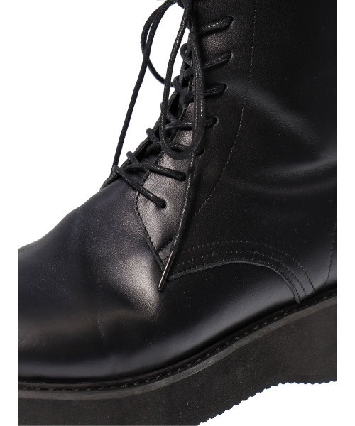 SHELLAC（シェラック）の「シェラック/SHELLAC ボリュームソール レースアップブーツ（ブーツ・メンズ・ブラック・MEDIUM/LARGE）」の9枚目の写真