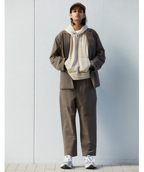GYMPHLEX(ジムフレックス)の「1906 Gymphlex SPORT WEAR | 4WAYストレッチ イージーパンツ WOMEN(その他パンツ・レディース・ブラック/ダークブラウン・14/12)」の6枚目の写真