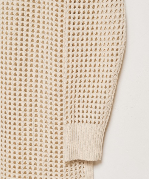 CIAOPANIC(チャオパニック)の「■メッシュ編みニットワンピース(ワンピース・レディース・ブラック/オフホワイト/オレンジ・FREE)」の22枚目の写真