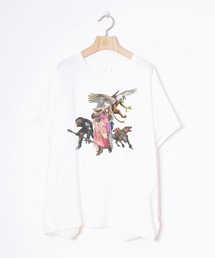 今期 bedsidedrama ベッドサイドドラマ　カットソー Ｔシャツ　新品 bedsidedrama（ベットサイドドラマ）の「Blanket stitch T-shirt