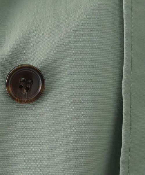 AG by aquagirl（エージーバイアクアガール）の「◆タスランウェザーフラップ付きステンカラーコート（ステンカラーコート・レディース・チャコールグレー/カーキ/ダークブラウン/ベージュ系7・38）」の18枚目の写真