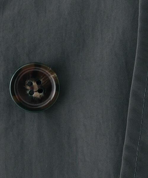 AG by aquagirl（エージーバイアクアガール）の「◆タスランウェザーフラップ付きステンカラーコート（ステンカラーコート・レディース・チャコールグレー/カーキ/ダークブラウン/ベージュ系7・38）」の20枚目の写真