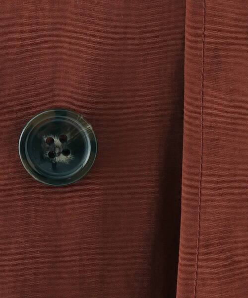 AG by aquagirl（エージーバイアクアガール）の「◆タスランウェザーフラップ付きステンカラーコート（ステンカラーコート・レディース・チャコールグレー/カーキ/ダークブラウン/ベージュ系7・38）」の7枚目の写真