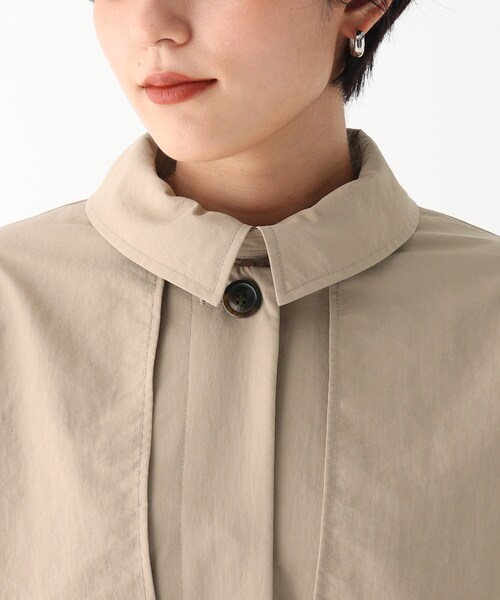 AG by aquagirl（エージーバイアクアガール）の「◆タスランウェザーフラップ付きステンカラーコート（ステンカラーコート・レディース・チャコールグレー/カーキ/ダークブラウン/ベージュ系7・38）」の22枚目の写真