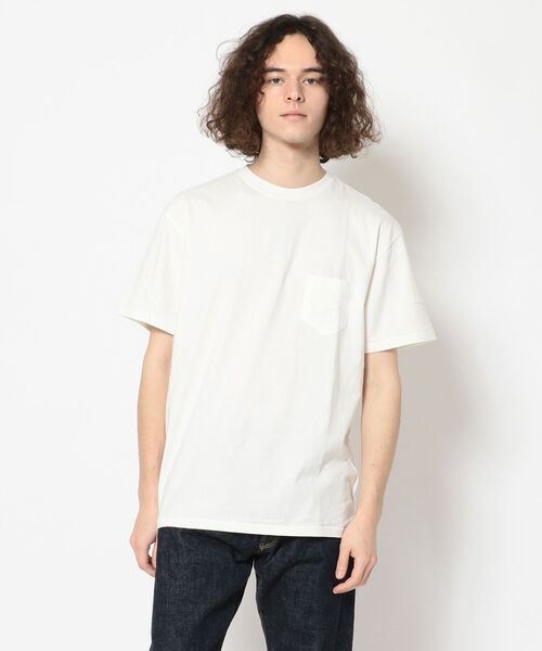 GLAD HAND(グラッドハンド)の「GLAD HAND(グラッドハンド)STANDARD POCKET T-SHIRTS(Tシャツ/カットソー・メンズ・ブラック/ホワイト・MEDIUM/X-LARGE)」の2枚目の写真