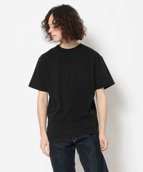 GLAD HAND(グラッドハンド)の「GLAD HAND(グラッドハンド)STANDARD POCKET T-SHIRTS(Tシャツ/カットソー・メンズ・ブラック/ホワイト・MEDIUM/X-LARGE)」の1枚目の写真