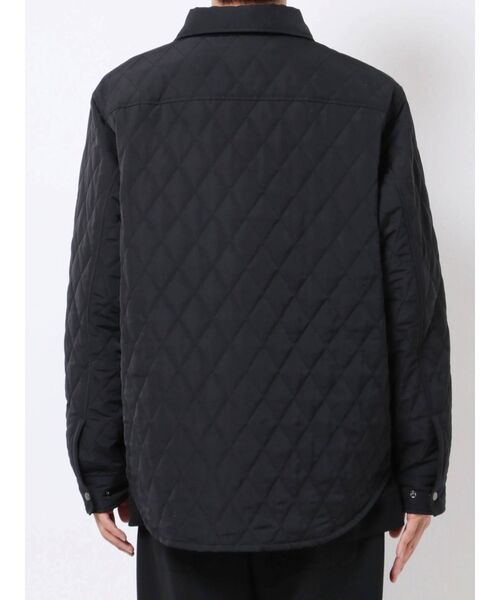 COTORICA（コトリカ）の「ダイヤキルト中綿シャツブルゾン（シャツ/ブラウス・メンズ・ブラック/オリーブ・MEDIUM/LARGE）」の14枚目の写真