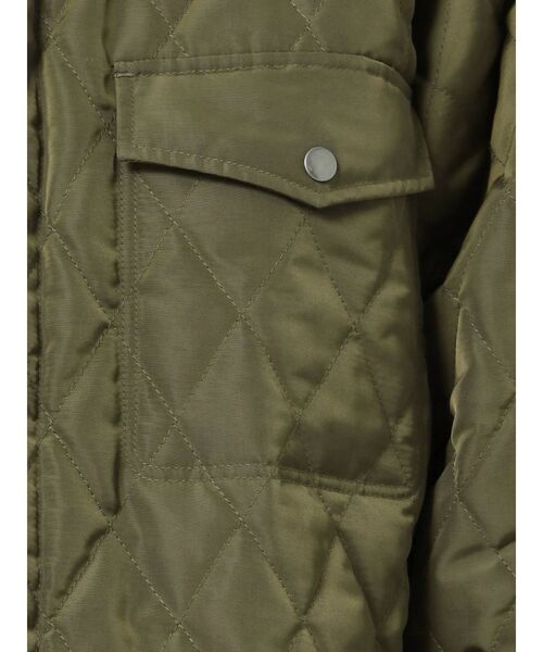 COTORICA（コトリカ）の「ダイヤキルト中綿シャツブルゾン（シャツ/ブラウス・メンズ・ブラック/オリーブ・MEDIUM/LARGE）」の21枚目の写真