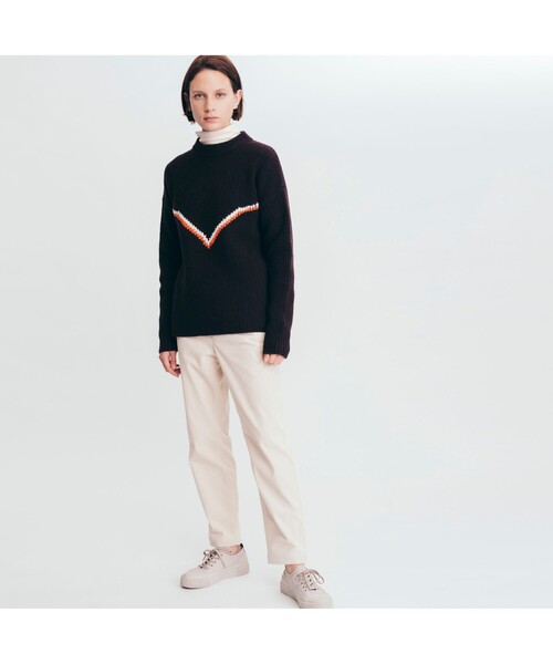 AIGLE(エーグル)の「カレン セーター(ニット/セーター・レディース・ブラウン・S/M)」の3枚目の写真