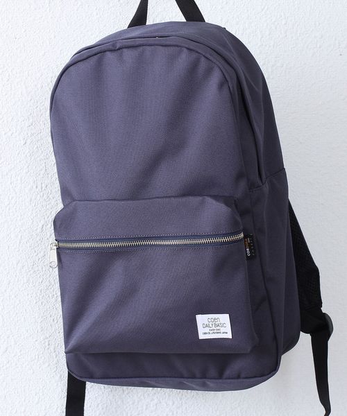 coen（コーエン）の「【2015FW新色追加】CORDURAデイパック（バックパック/リュック・メンズ・ホワイト/ブラック/ターコイズブルー/ネイビー/ダークグリーン/イエロー/ワイン/ダークグレー/コバルトブルー/シルバー・FREE）」の3枚目の写真