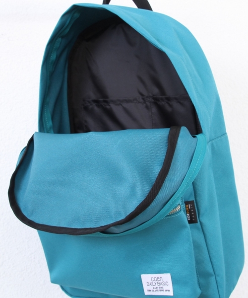 coen（コーエン）の「【2015FW新色追加】CORDURAデイパック（バックパック/リュック・メンズ・ホワイト/ブラック/ターコイズブルー/ネイビー/ダークグリーン/イエロー/ワイン/ダークグレー/コバルトブルー/シルバー・FREE）」の20枚目の写真